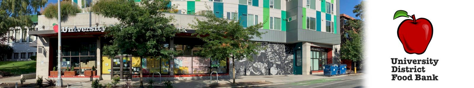 University District Food Bank Desktop Site Banner