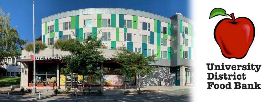 University District Food Bank Mobile Site Banner