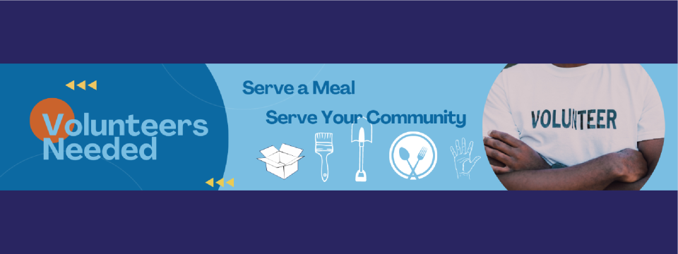 Volunteer Services at Tender Mercies, Inc. Mobile Site Banner