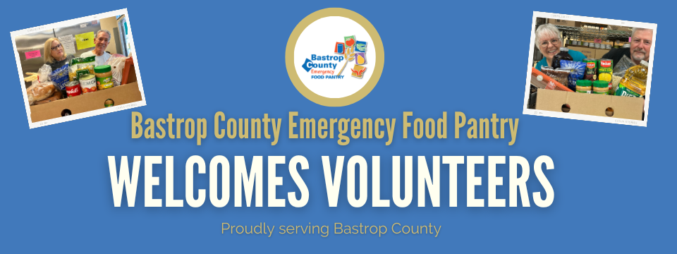 Bastrop County Emergency Food Pantry Mobile Site Banner