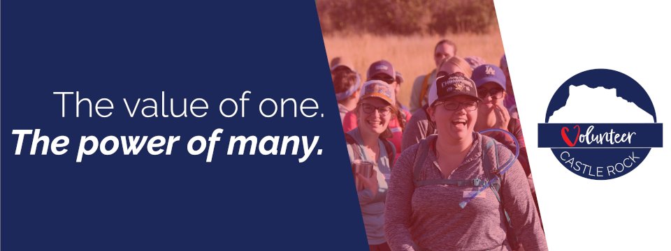 Volunteer Castle Rock logo