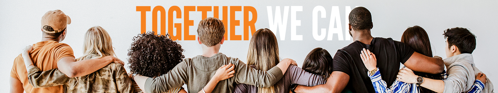 Logo for United Way with text saying not all heroes wear capes