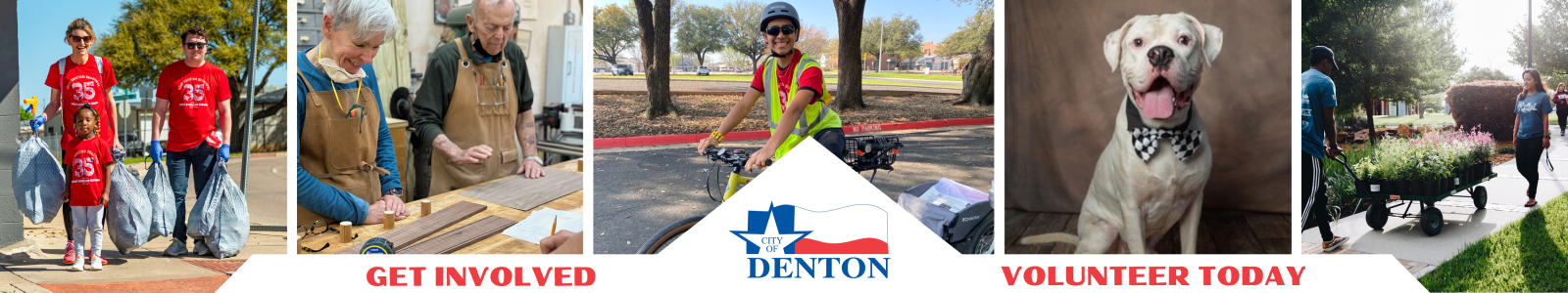 City of Denton Desktop Site Banner