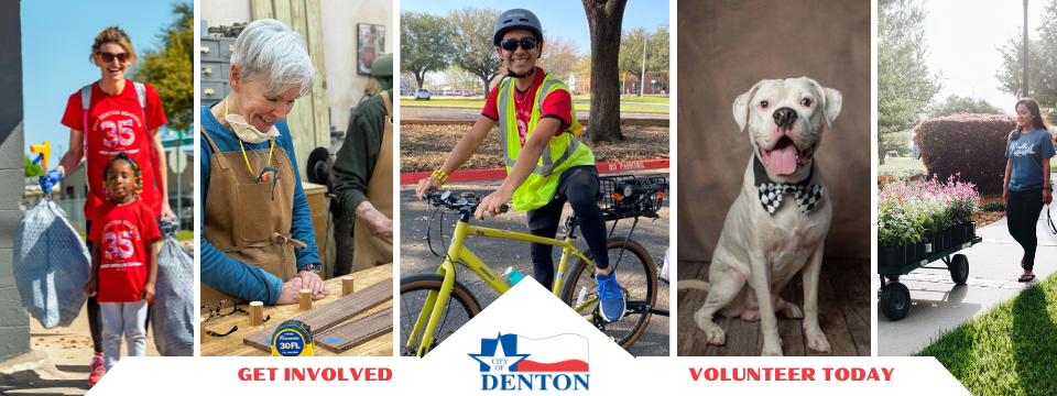 City of Denton Mobile Site Banner
