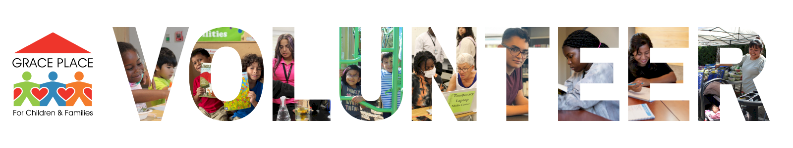 Grace Place for Children and Families Desktop Site Banner