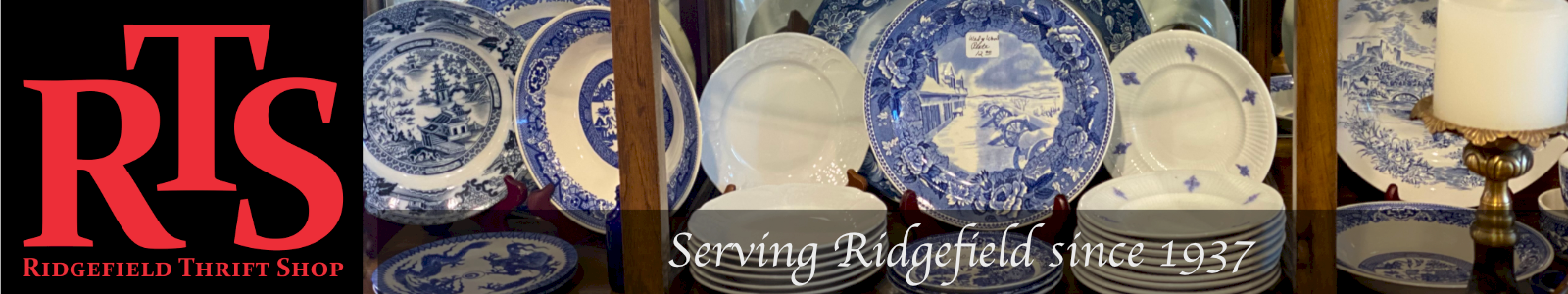 Ridgefield Thrift Shop Desktop Site Banner