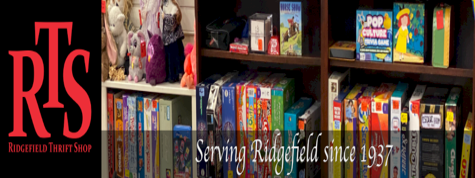 Ridgefield Thrift Shop Mobile Site Banner