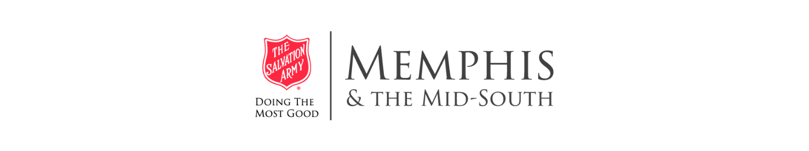 The Salvation Army of Memphis & the Mid-South Desktop Site Banner