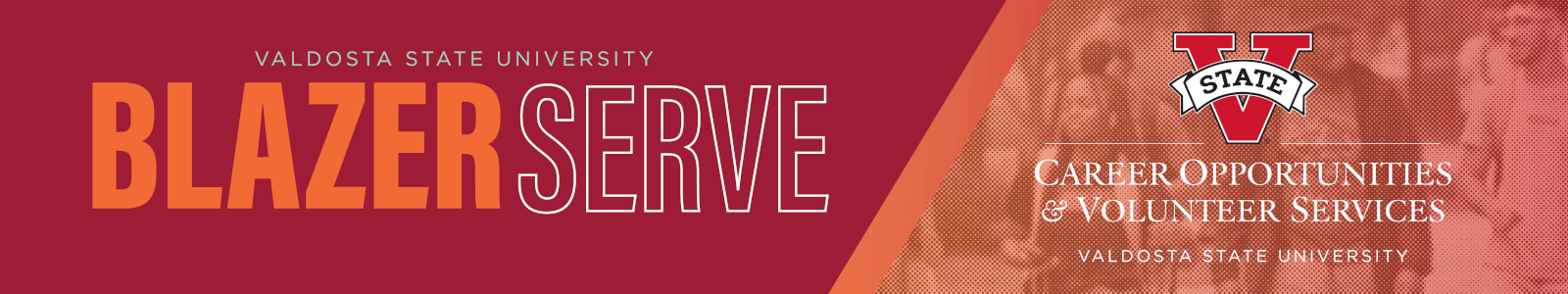 Valdosta State University Blazers Service V State Career Opportunities & Volunteer Services Valdosta State University 