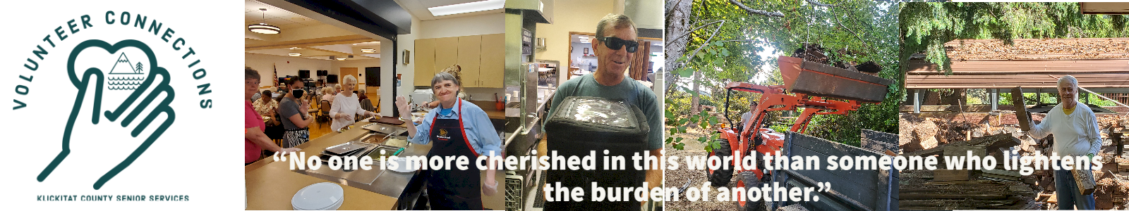 Klickitat County Volunteer Connections Desktop Site Banner