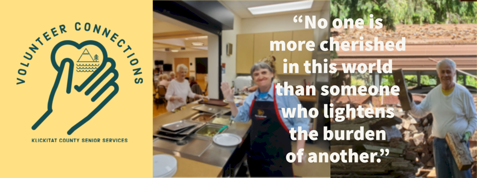 Klickitat County Volunteer Connections Mobile Site Banner