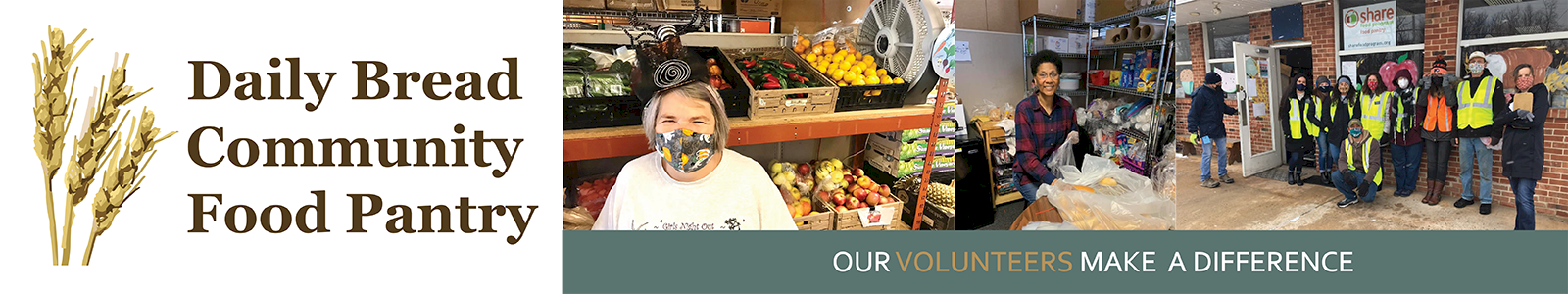 Daily Bread Community Food Pantry Volunteer Site