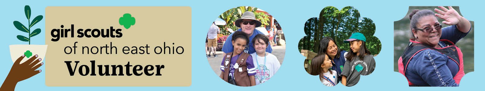 Girl Scouts North East Ohio Desktop Site Banner