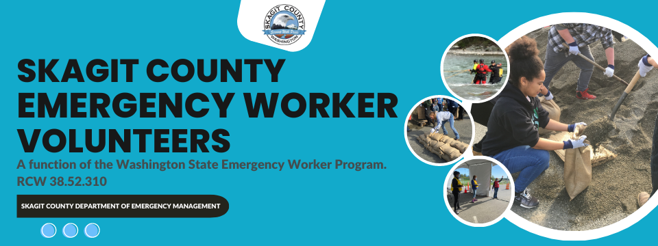 Skagit County Emergency Worker Volunteers Mobile Site Banner
