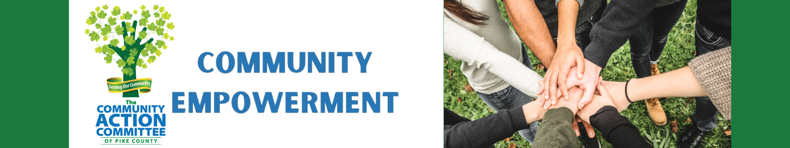 Community Action Committee of Pike County Desktop Site Banner