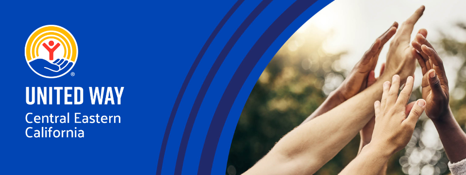 United Way of Central Eastern California Mobile Site Banner