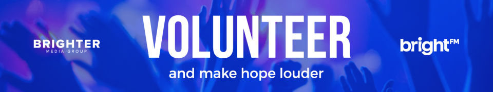 Volunteer with us and make hope louder!