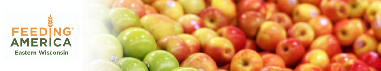 Feeding America Eastern Wisconsin Volunteer Portal Desktop Site Banner