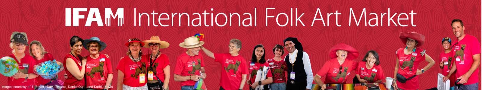 International Folk Art Market Desktop Site Banner
