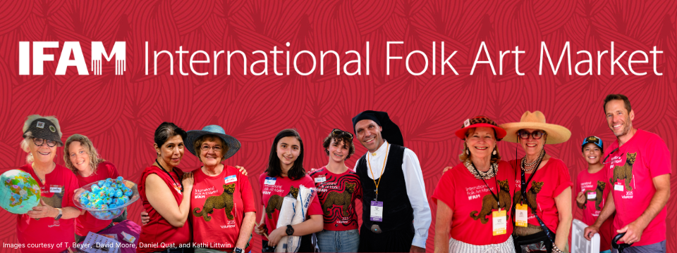International Folk Art Market Mobile Site Banner