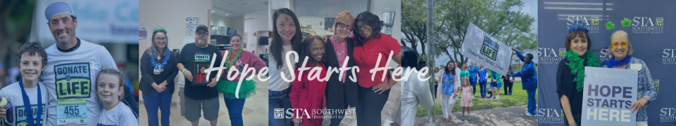 Southwest Transplant Alliance Mobile Site Banner