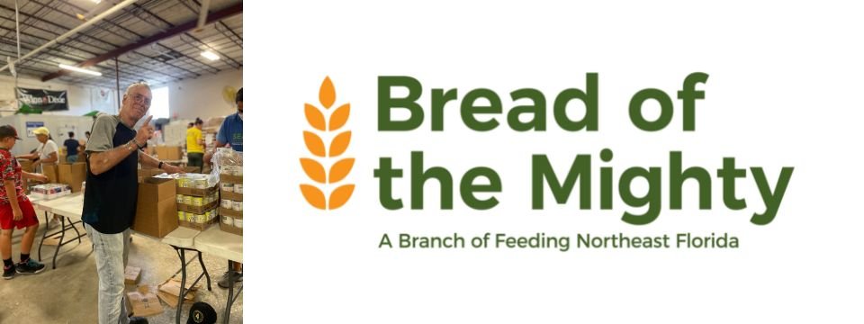 Bread of the Mighty Food Bank Mobile Site Banner