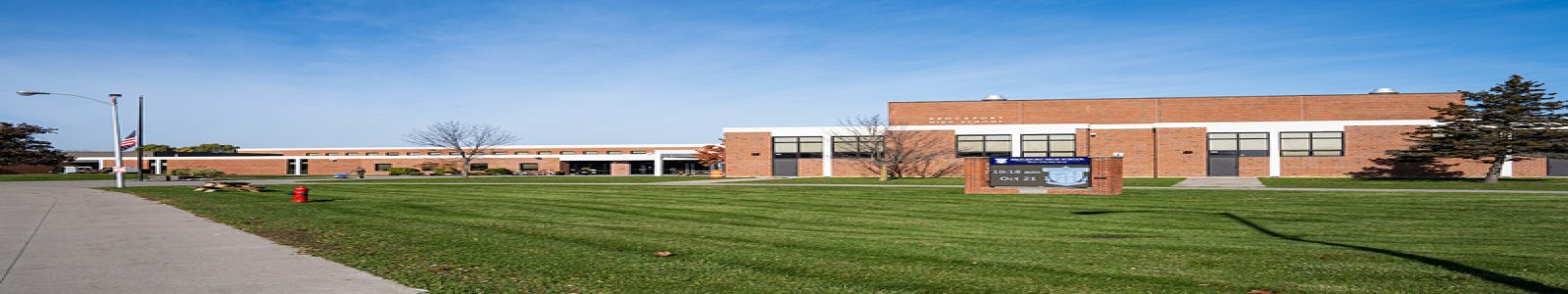 Brockport High School Desktop Site Banner