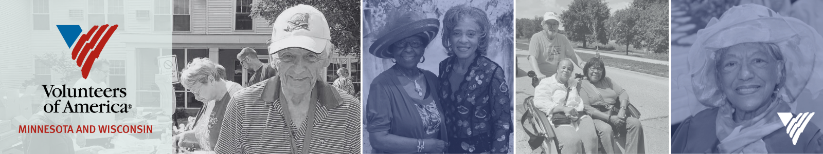 Volunteers of America Minnesota and Wisconsin Desktop Site Banner