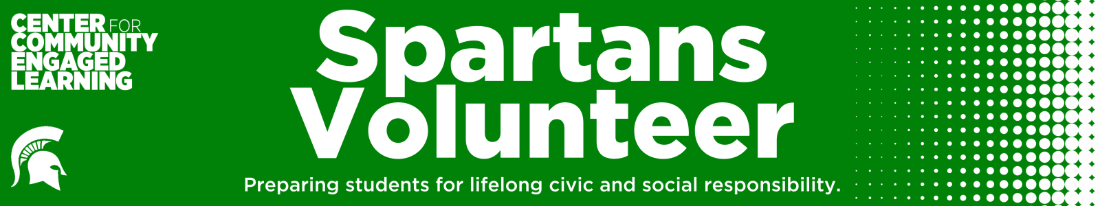 MSU Center for Community Engaged Learning Desktop Site Banner