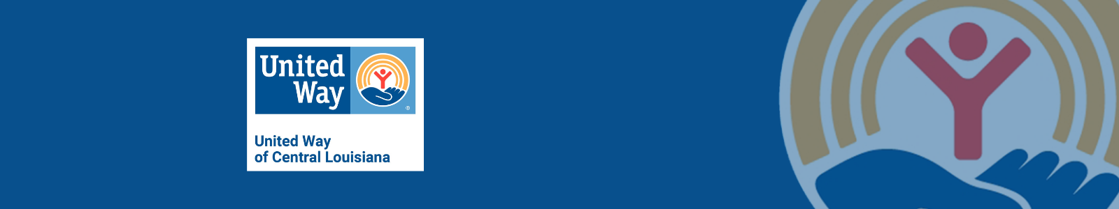 United Way of Central Louisiana Desktop Site Banner