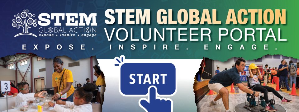 STEM Nola and STEM Global Action Mobile Site Banner