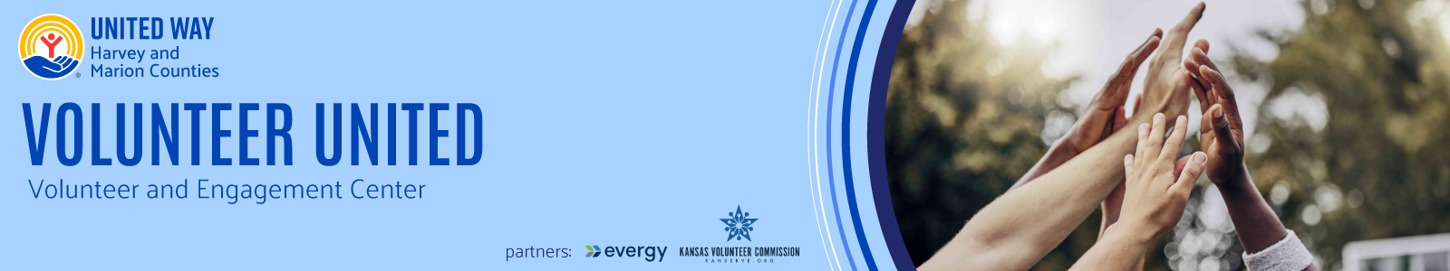 United Way of Harvey and Marion Counties Desktop Site Banner