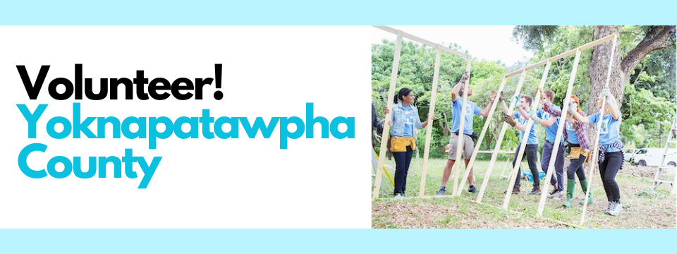 Volunteer Now! Yoknapatawpha County Mobile Site Banner