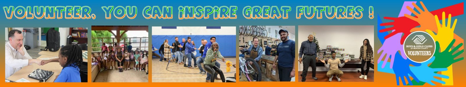 Boys & Girls Clubs of Mercer County Desktop Site Banner