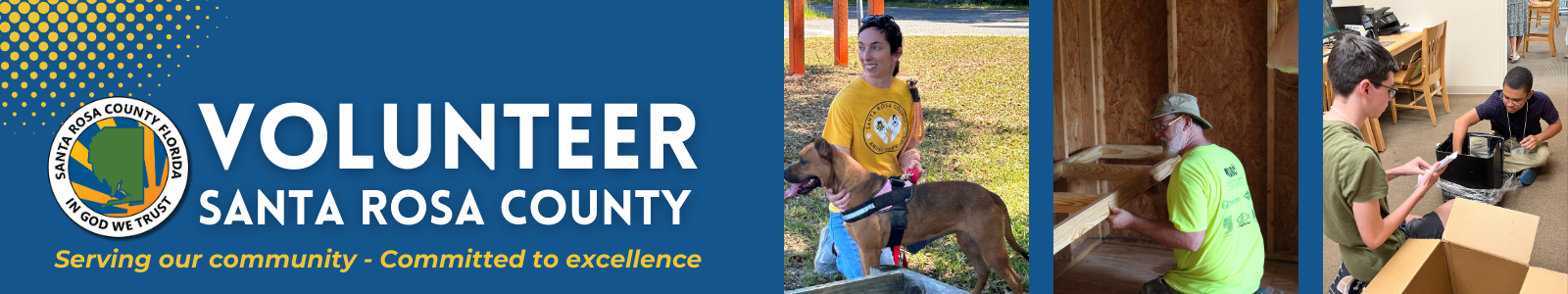 Volunteer Santa Rosa County Desktop Site Banner