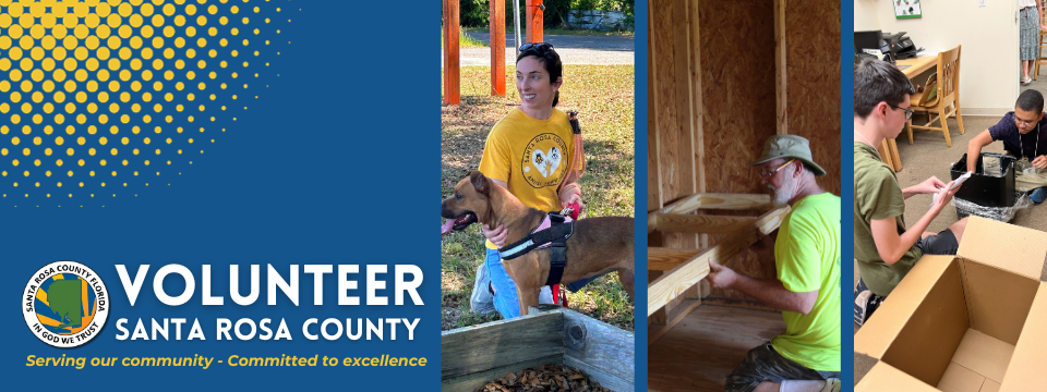 Volunteer Santa Rosa County Mobile Site Banner