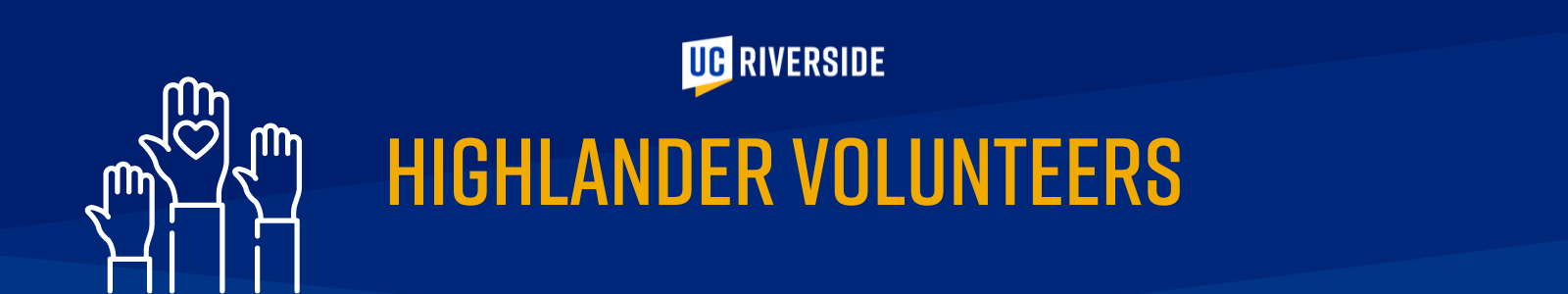 University of California, Riverside Desktop Site Banner