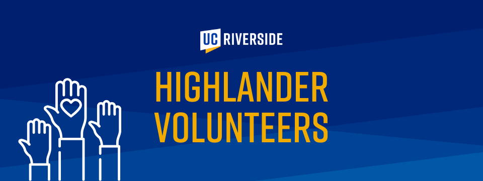 University of California, Riverside Mobile Site Banner