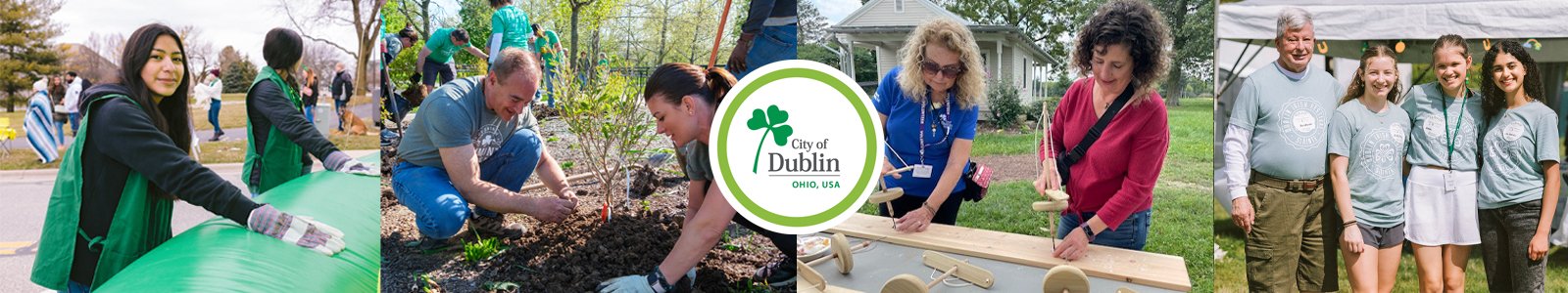 City of Dublin, Ohio Desktop Site Banner