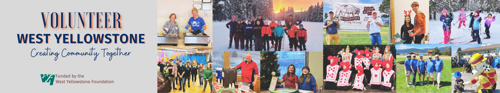 Volunteer West Yellowstone Desktop Site Banner