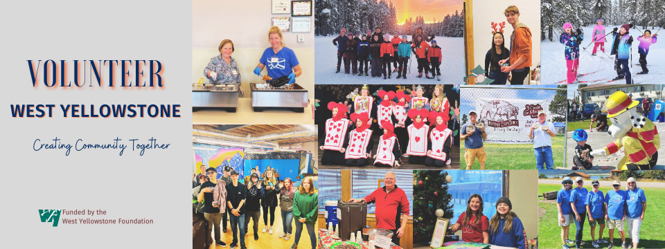Volunteer West Yellowstone Mobile Site Banner