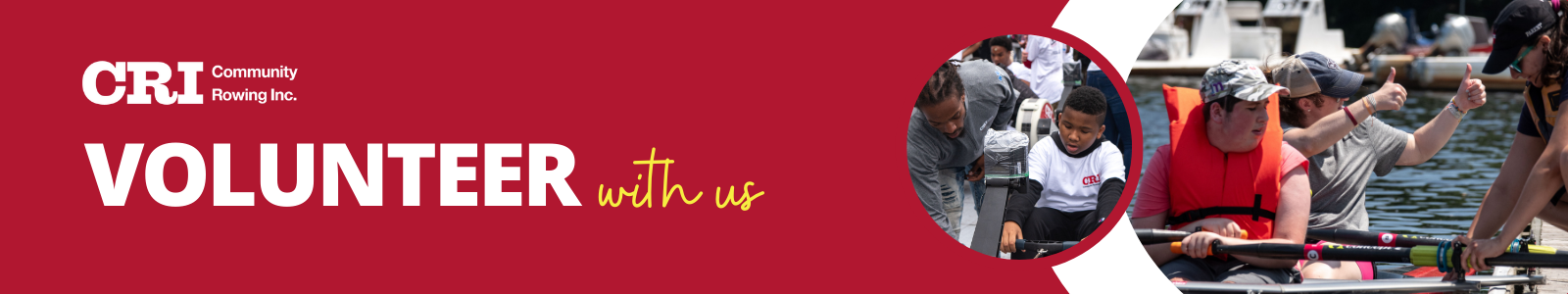 Community Rowing Desktop Site Banner