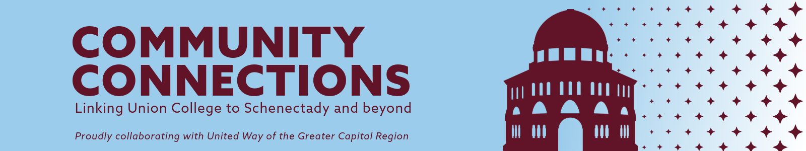 Union College Community Connections Desktop Site Banner
