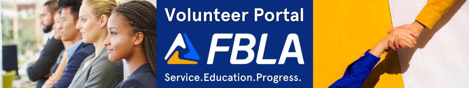 FBLA Volunteer Portal Banner Image