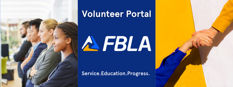 FBLA Volunteer Portal Banner Image