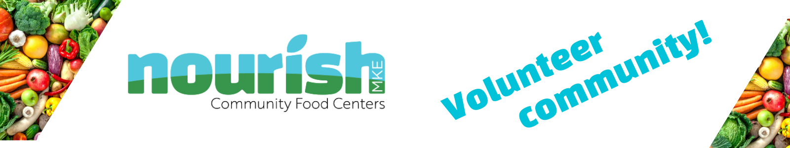 Nourish MKE Volunteer Community Logo