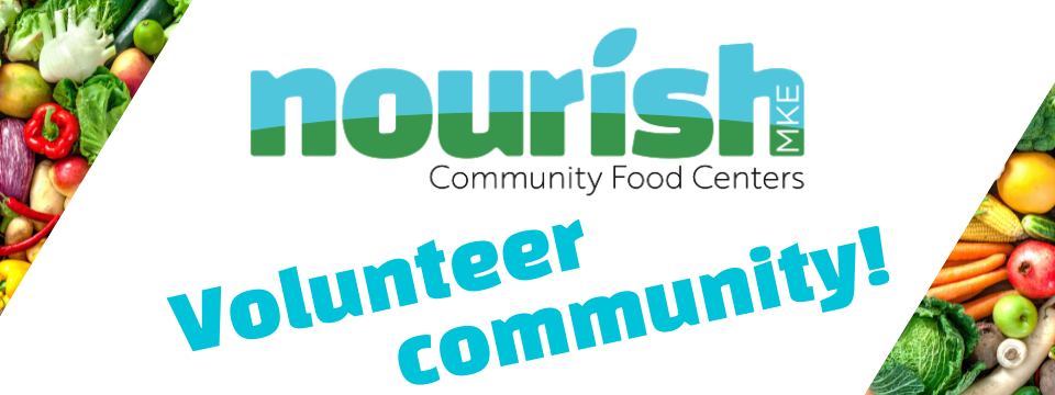 Nourish MKE Volunteer Community Logo