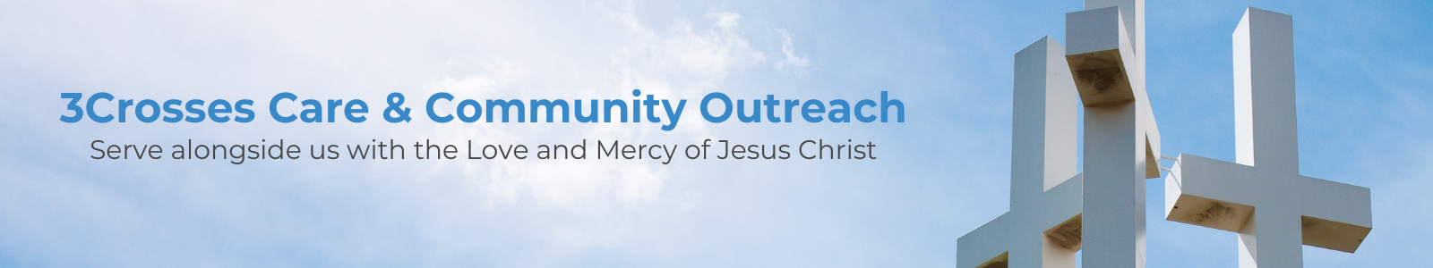 3Crosses Church Desktop Site Banner