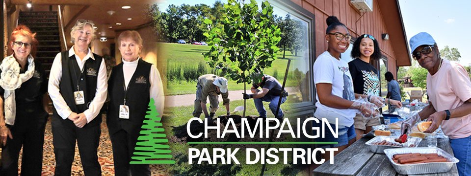 Champaign Park District Mobile Site Banner