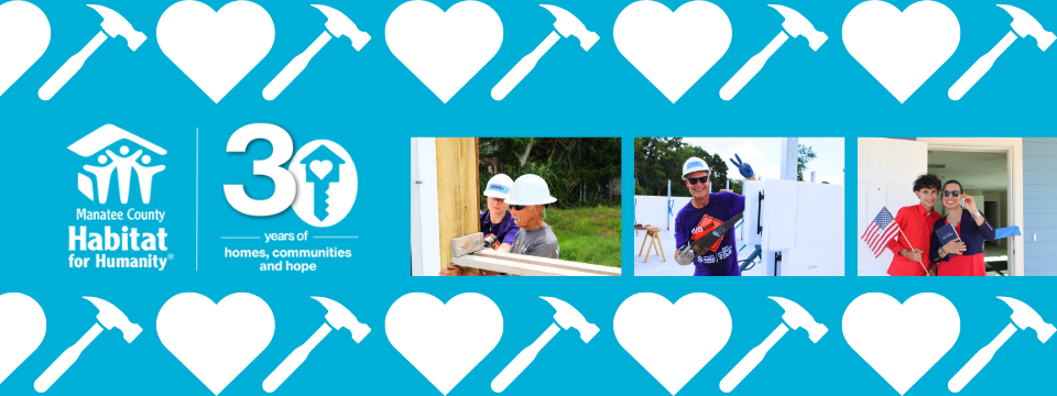Manatee County Habitat for Humanity Mobile Site Banner